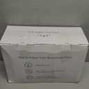 USlixury Organic Buckwheat Pillow for Sleeping with Extra Organic Pillowcase and Hulls, 15"X19" Buckwheat Hull Pillow, Adjustable Height and Firmness, Firm Neck Support for Side Sleepers, Cool, White