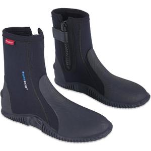 Neoprene Dive Boots 5mm with Anti-Slip Sole for Water Sports, Scuba Diving, Snorkeling, Rafting, Kayaking, Size 14