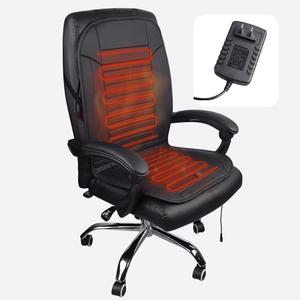 Heated Seat Cushion with Pressure-Sensitive Switch and Overheat Protection Thermostat, with Power Adapter, Heating Pad for Office Chair, Home Etc.