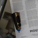 Moen Orivesi Bronzed Gold One-Handle High Arc Pulldown Kitchen Faucet with Power Boost, 87891BZG