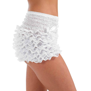 Fun Shack Women's Ruffle Pants Adult Costume, Burlesque Dancer Ruffle Pants, One Size