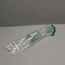 AIZESI Black 1pcs Spring Tension Curtain Rods 17 to 26 Inches, Short Tension Rod Loaded Small Mini Extendable Curtain Tension Rod Adjustable For Windows Bedroom Closet Cupboard