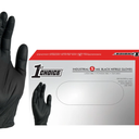 1st Choice Nitrile Gloves Disposable Latex-Free, Black, 5 Mil for Cooking, Cleaning, Automotive, Industrial, Food Prep, Home (XX-Large)