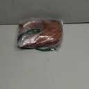 Girls Dark Orange Wig Kids Long Dark Orange Wig with Flat Bangs for Girls Child Wavy Curly Wigs Heat Resistant Synthetic Wigs with Cap