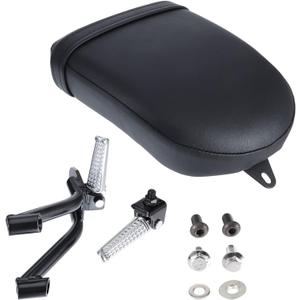 Motorcycle Rear Passenger Seat and Foot Pegs Kit Fit for Honda CMX 300 CMX 500 Rebel 300 Rebel 500 2017-2025