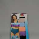 Fruit of the Loom Women's Breathable Underwear, Moisture Wicking Keeps You Cool & Comfortable,in Plus Size (10, Cooling Stripes - Brief - 6 Pack - Colors May Vary)