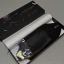 MZOO Luxury Sleep Eye Mask for Side Sleeper Men Women, Zero Eye Pressure 3D Sleeping Mask, Light Blocking Patented Design Night Blindfold, Soft Eye Shade Cover for Travel, Black