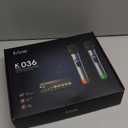 FIFINE UHF Dual Channel Wireless Handheld Microphone, Easy-to-use Karaoke Wireless Microphone System-K036