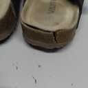 Suede Clogs Potato Shoes Cork Footbed Sandals Comfort Mules with Arch Support Slip On Slippers