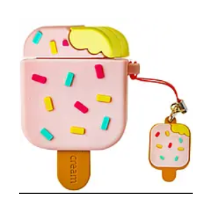 4 pcs Ice Cream Airpods Case Candy Pink, for Airpods 1,2