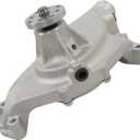labwork High Volume Aluminum Short Water Pump Satin Replacement for Chevy 396 427 454 1955-1968