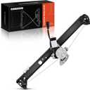 A-Premium Rear Driver Side Power Window Regulator with Motor (2-Pin) | Compatible with BMW E53 X5 2000-2006