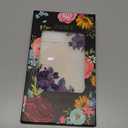 ZQWY Flower Case Compatible with iPhone 15 Pro Max Clear Floral Pattern Design Aesthetic Phone Cover for Women Girls 6.7" 2023 (Purple Flowers)