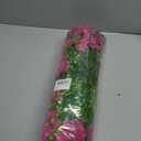Artificial Flowers for Outdoors Fake Plants Outside Decoration, 20 Bundles Fuchsia Silk Petunia with Eucalyptus UV Resistant Realistic Faux Flowers for Outdoor Planters Garden Balcony Yard Porch Patio