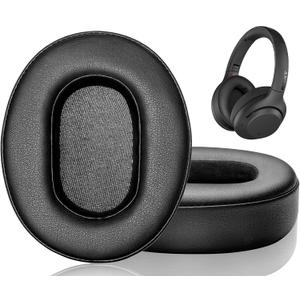 Link Dream Ear Pads for Sony WH-XB900N/ WH-CH710N/ WH-CH720N/ WH-RF400/ MDR-RF895RK Soft Protein Leather Memory Foam Replacement Earpads Ear Cushions