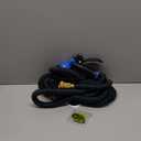 Flexi Hose Expandable Garden Hose with 8 Function Nozzle, 50FT - Lightweight Retractable Garden Hose, Water Hose - No-Kink Flexibility, 3/4 Inch Solid Brass Fittings and Double Latex Core