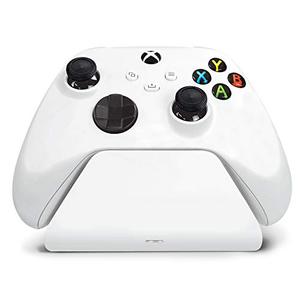 Robot White – Universal Xbox Pro Charging Stand with 1200 mAh Rechargeable Battery, Charging Dock, Charging Station for Xbox Series X|S and Xbox One