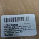 9x12 Area Rug, Modern Abstract Non-Slip Washable Carpet for Living, Bedroom & Dining Room, Soft Faux Wool Rugs for Hardwood Floors, Pink