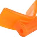 3" Orange Polyurethane Bow Stop Roller 'V' for Boat Trailer Non Marking