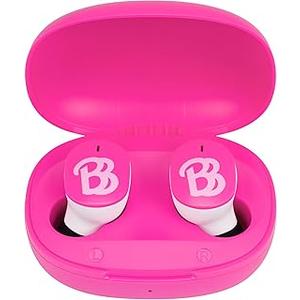 eKids Barbie Wireless Earbuds with Microphone, Bluetooth Earbuds with Charging Case for Ear Buds, Designed for School, Home, or Travel eKids Barbie Wireless Earbuds with Microphone, Bluetooth Earbuds with Charging Case for Ear Buds, Designed for School, Home, or Travel
