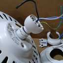 Hunter Fan Company, 50905, 44 inch Swanson Fresh White Ceiling Fan with LED Light Kit and Pull Chain
