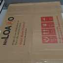 LOAAO 20X30 Gold Bathroom Mirror, Rounded Rectangle Gold Frame Mirror, Brushed Gold Bathroom Vanity Mirror Wall-Mounted, Anti-Rust, Hangs Horizontally or Vertically