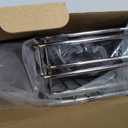 Nieifi Corner Shower Shelves Stainless Steel, Adhesive Shower Caddy Basket Rack with Hooks, Rust Proof for Bathroom Shelf Shampoo Holder (Silver, 2 Pack)
