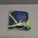 SUUKSESS Women Sexy Thong String 2 Piece Bikini Set Cheeky Halter Swimsuit (4-6, 71 Yellow Navy Blue)