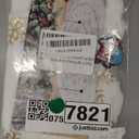 White Christmas Tree Skirt Small 24inch Faux Fur Tree Skirt Sequin Tree Carpet Mini Gold Glitter Tree Skirting Double Layers for Party Xmas Holiday Party Decorations Round Tree Skirt