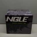 TRIANGLE Full Face Motorcycle Helmets,Off-Road Motocross Helmet for Men & Women,Dual Visor with Internal Tinted Sunshield,Open Face 3/4 Adult Racing Helmet DOT Approved(Black,M)