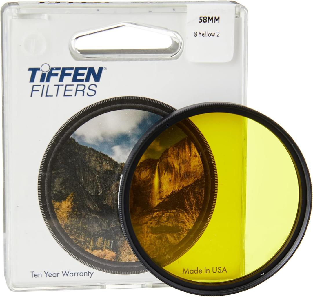 Tiffen 58mm 8 Filter (Yellow)