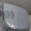 Chair Cushions for Dining Chairs Set of 4, Non Slip Kitchen Chair Pads, 17" x 16" x 2", Indoor Dining Chair Cushions with Ties, D-Shaped Seat Cushions for Kitchen Chairs, Light Blue