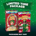 Lucky Charms Gluten Free Cereal with Marshmallows, Limited Edition Jumbo Rainbows, Kids Breakfast Cereal, Made with Whole Grain, Family Size, 18.6 oz BB Date: JUN/13/2026