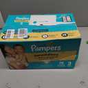 Pampers Swaddlers Diapers, Size 3 (13-26 lbs), 78 Count, Absorbent, Keeps Baby Dry and Comfortable, Skin Safe Disposable Baby Diaper