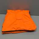 Dog Raincoat Waterproof Reflective Slicker - Lightweight Breathable Hooded Poncho Rain Coat Jacket with Adjustable Belly Strap and Leash Hole for Small Medium Large Dogs (Large, Orange)