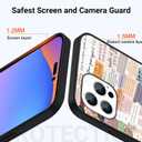 Compatible with iPhone 15 Pro Max Case, Bible Verses Aesthetic Cute Indie Christian Postive Quotes Design TPU Shockproof Durability Full Body Protection Cover Case (Pattern-6)