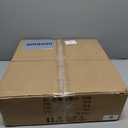 Finktonglan 15.7" Dimmable Crystal Ceiling Light with Remote, 2-Ring LED Flush Mount Chandelier, Adjustable Brightness & 3000K-6500K, Built-in LED for Bedroom Hallway Entryway Dining Room