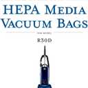 Riccar R30D HEPA Filter Vacuum Cleaner Bags, Charcoal-Infused Tandem Air Blue, Six Bags Included, RNHC-6
