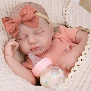 Aori Reborn Baby Doll Lifelike - 20" Realistic Newborn Girl, Handmade Soft Cloth Body, Lifelike Features, Nice Gift for Kids 3+, Elderly and Collectors (Light Orange) Aori Reborn Baby Doll Lifelike - 20" Realistic Newborn Girl, Handmade Soft Cloth Body, Lifelike Features, Nice Gift for Kids 3+, Elderly and Collectors (Light Orange)