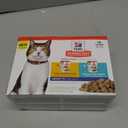 Hill's Science Diet Adult 7+ Wet Cat Food Variety Pack, Chicken & Tuna, 2.8 oz. Pouches, 12-Pack (EXP 04/24/26)