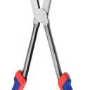 13Inch Long Reach XL Dual Pivot Wire Cutting Pliers Double-Joint Side Cutters Compound Action Cutting Pliers Diagonal Cutters Extra Long Plier for Hard to Reach Narrow Spaces