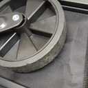 Collapsible Wagon Cart Foldable Beach Wagon with All-Terrain Wheels - 380 LBS Heavy Duty Grocery Cart for Shopping, Beach, Camping, Sports, Garden (Black)