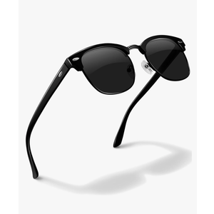 livho Rimless Trendy Polarized Sunglasses Men Women, Retro Sun Glasses for Men Women 2025, Semi Rimless UV Protection Shades