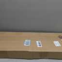Tandefio 2 Pcs 3-1/2" X 5/8" X 36" Outswing Door Threshold, Silver