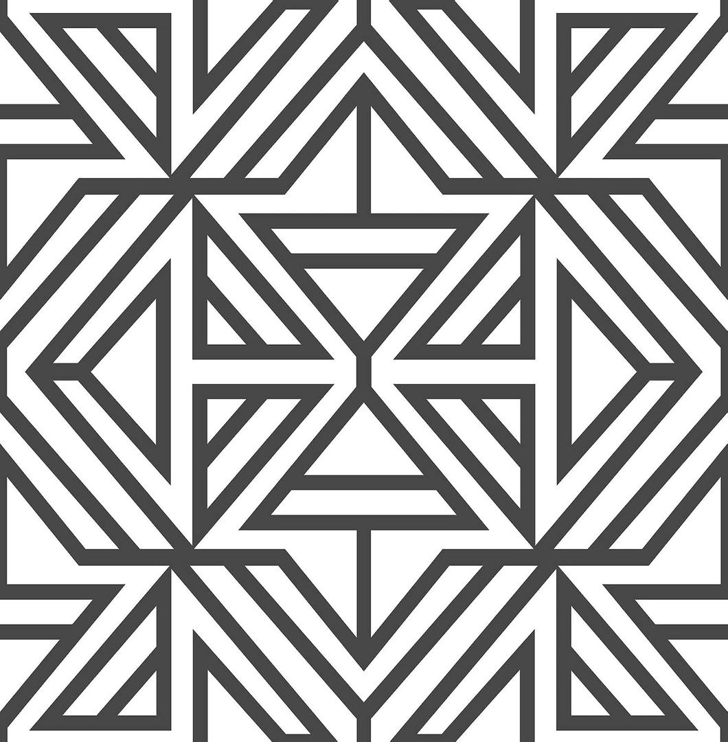 NuWallpaper NUS3499 Linear Peel & Stick Wallpaper, Black
