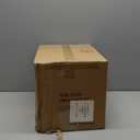 Large Hammered Glass Pendant Light Modern Brushed Nicklel 1 Light Single Dome Pendant Lighting Fixtures for Kitchen Island Dining Room Hallway, Dia 10 Inch, UL Listed