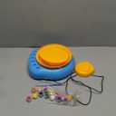 Vinkp Pottery Wheel for Kids - Complete Pottery Painting Kit Arts and Crafts for Kids Ages 8-12 with Air Dry Clay Art Supplies for Girls Boys Toys Birthday Christmas Gifts for 6 7 8 9 10 11 12 - Blue