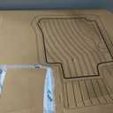 3W Floor Mats (with Metal Pedals) for Ford F-150 2015-2026 & F150 Lightning 2022-2025 SuperCrew (w/o Fold Flat Storage), TPE All Weather Custom Fit, Front & Rear 3PCS | Heavy Duty, Easy Clean - Black