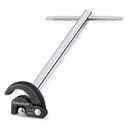 DURATECH 11" Basin Wrench, Sink Wrench, Adjustable Tap Nut Spanner Basin Spanner, Capacity of 3/8" to 11/4" for Fixing Back and Union Nuts Under Sink