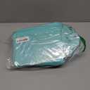 Portable Folding Baby Bath Tub, 29.5L x 17.7W x 9.8H inches, Suitable for 0-6 Years, Pink/Mint Green (Green)